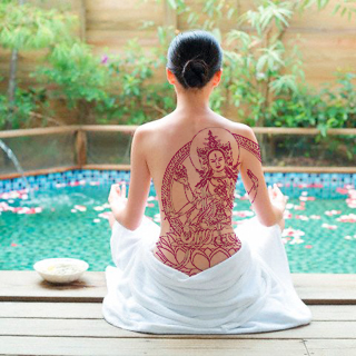 buddha tattoo figure